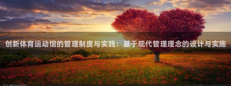 必一运动体育官网：创新体育运动馆的管理制度与实践：基于现代管理理念的设计与实施